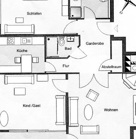 Appartement Ferienwohnung Rossini
